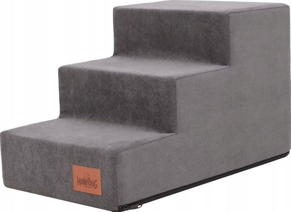 HOBBYDOG SMALL STAIRS SAVOY GRAPHITE 30CM HIGH