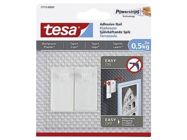 Tesa 77772 Mounting System. 2X0.5Kg
