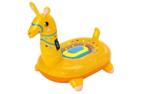 Bestway 41434, Flerfarget, Gult, Rideflåte, Monokromatisk, PVC, Gutt/Jente, 45 kg