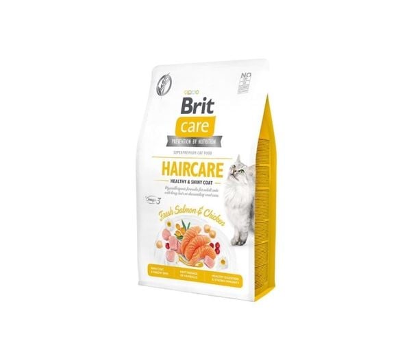 Brit Care, Vuxen, Kyckling, Lax, 2 kg, Utan spannmål, Antioxidanter ingår