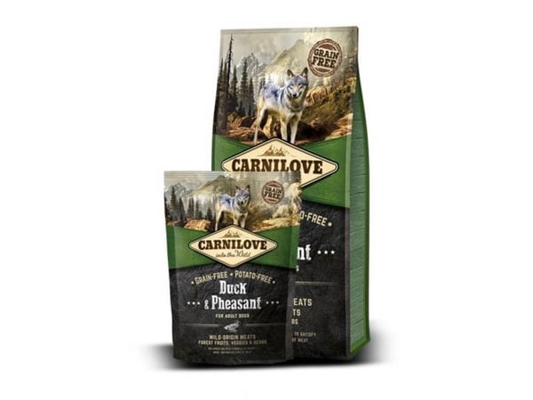 Tørrfôr til hund Carnilove Adult Duck & Pheasant, 1,5 kg