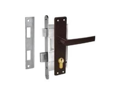 LOK innfellingslås 406C-35802/10 brun WO CIL