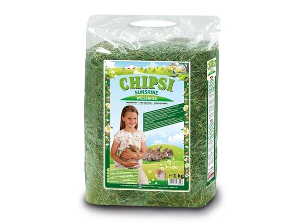 SMALL ANIMAL HEY CHIPSI MEADOW HAY 1KG