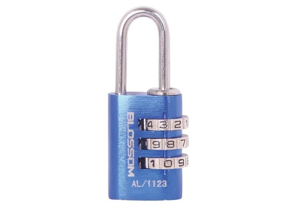 Blossom BADLOCK HANG CODE ALUM AL11 20*3SININEN