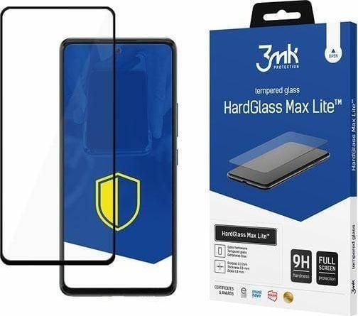 3MK 3MK HG Max Lite skärmskydd för A23 4G (svart)