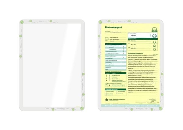 Informationsram Securit transparent A4 Smiley