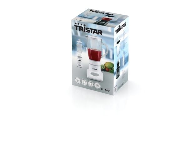 Tristar BL-4431, Stav Mikser, 0,45 l, 180 W, Hvit