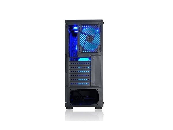 L-Link AVATAR, Tower, PC, Sort, Blå, PC-kabinettvifte, 15,5 cm