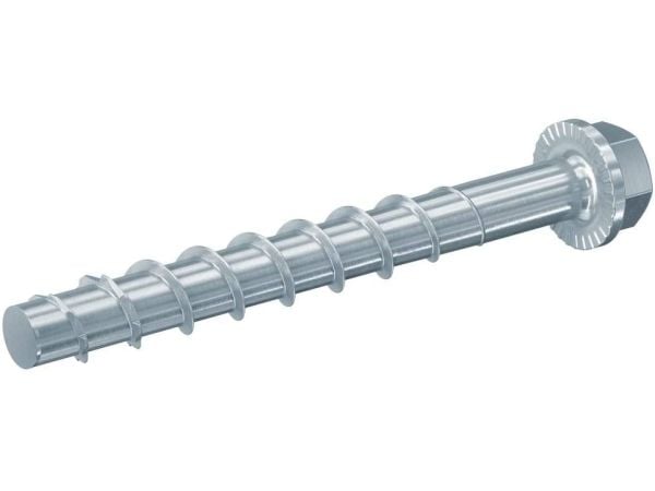 Fischer 536861, Skru, Betong, Heks, Rustfritt stål, 90 mm, 50 stykker