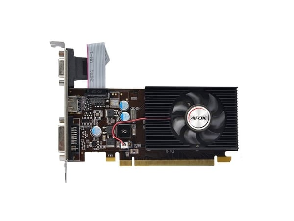 AFOX AF210-1024D2LG2, GeForce G210, 1 GB, GDDR2, 64 bit, 2560 x 1600 piksler, PCI Express 2.0
