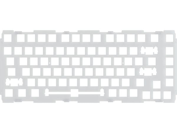 Glorious PC Gaming Race Switch Plate, Keyboard switch plate, Polykarbonat (PC), Hvit