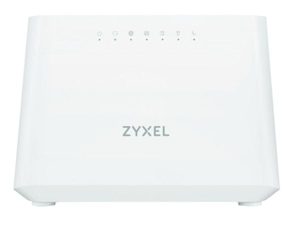 Zyxel DX3301-T0 - Wi-Fi-system - (ruter) - MPro Mesh Solutions - DSL-modem 1GbE - Wi-Fi 6 - Dual Band - VoIP-telefonadapter