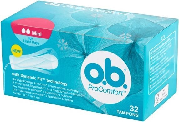 O.B.ProComfort Mini komforttamponger 1op.- 32stk