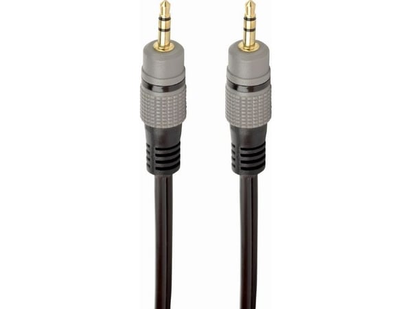 Gembird Jack 3,5 mm - Jack 3,5 mm kabel 1,5 m svart (CCAP-3535MM-1,5M)