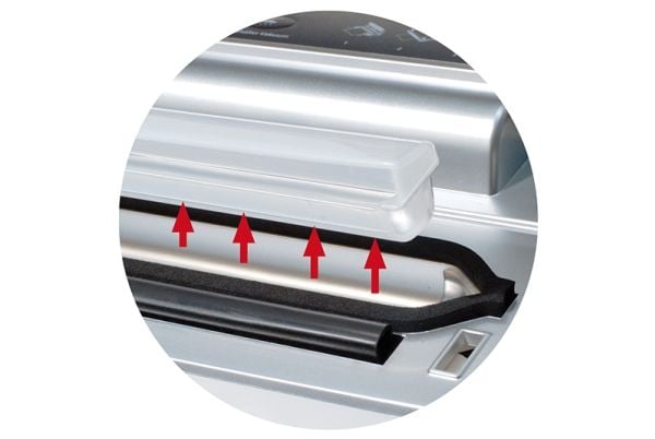 Caso VC200, Sølv, Plastikk, Berøring, 30 cm, GS/CE, 120 W