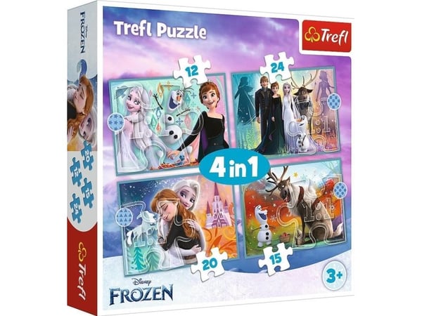 Trefl 34381, 24 styck, Andra, 4 År