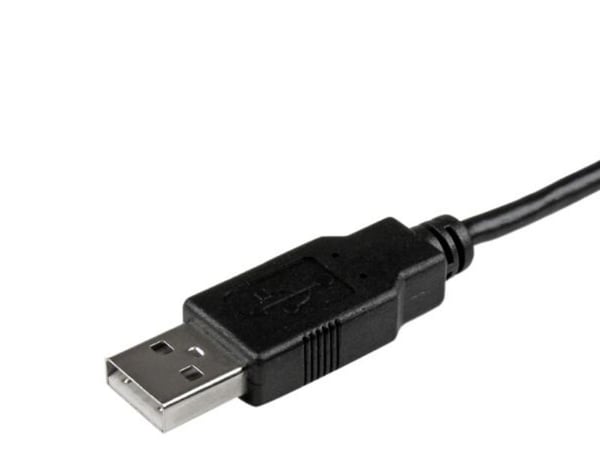 StarTech 3m 10 ft Long Micro-USB Charge-and-Sync Cable -M/M - USB to Micro USB Charging Cable - 24 AWG (USBAUB3MBK) - USB-kabel - Micro-USB type B ...