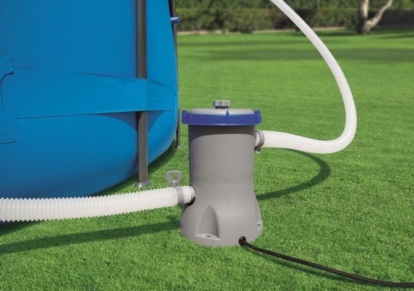 Bestway 58383, Patronfilterpumpe, Blå, Grå, 3,2 cm, 1100 l, 14300 l, 220 - 240 V