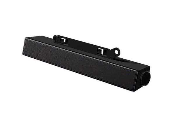 DELL AX510, 2.0 kanaler, 10 W, 10 W, Svart, Kabel, 335,3 mm