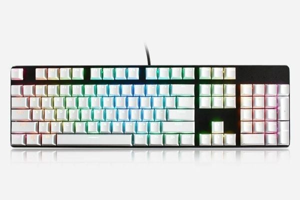 Glorious PC Gaming Race Mechanical Keyboard Keycaps, Tastaturtaster, Akrylonitril-butadien-styren (ABS), Hvit