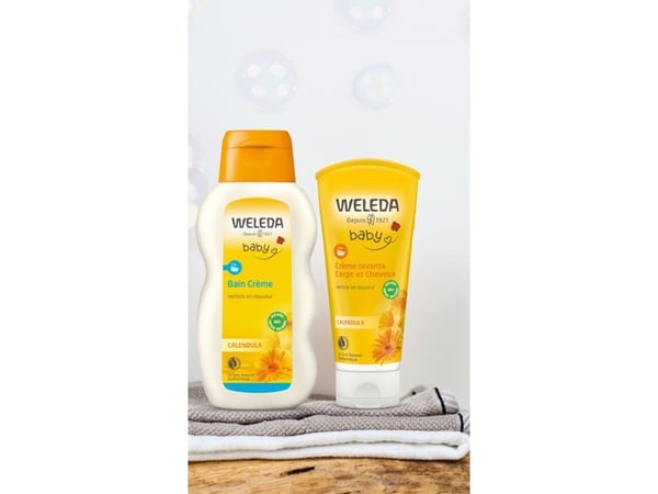 Weleda Baby- og barnebadekrem med ringblomst 200 ml