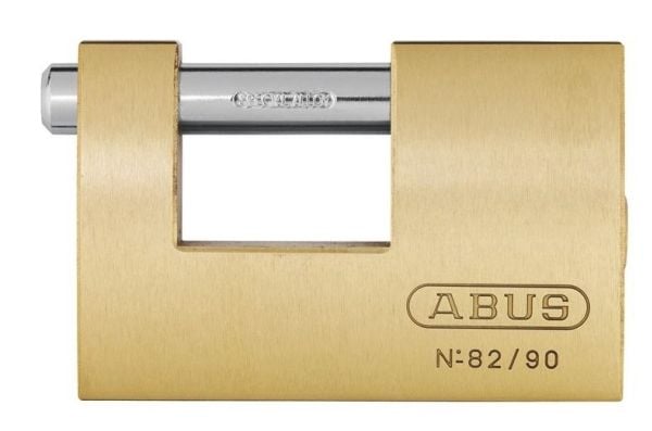 Padlock Abus 82/90 32442, gold, 61 mm Padlock Abus 82/90 32442, gold, 61 mm