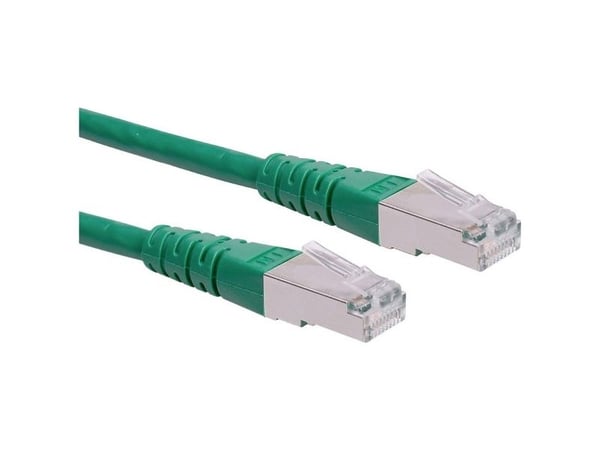 ROLINE 21.15.1383, 10 m, Cat6, S/FTP (S-STP), RJ-45, RJ-45, Grønn