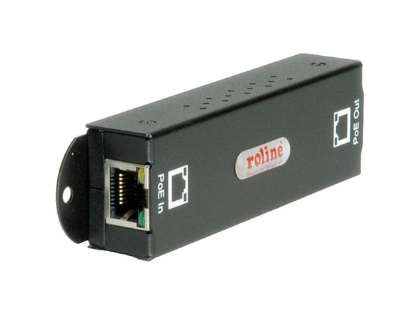 ROLINE Gigabit PoE+ Extender, 2 Port, 98 g, 20 x 32 x 123 mm