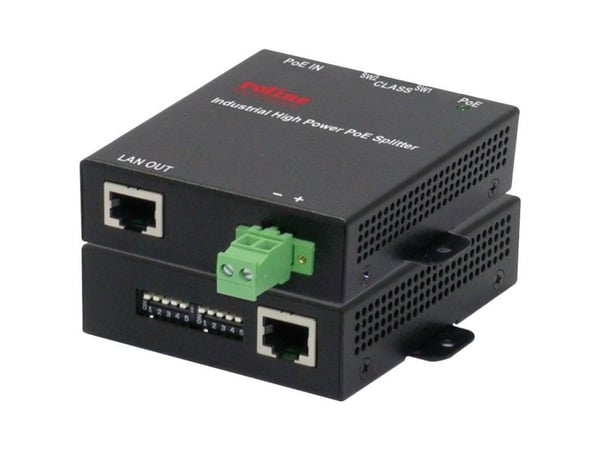ROLINE 21.13.1173, Gigabit Ethernet, 10,100,1000 Mbit/s, IEEE 802.3af,IEEE 802.3at, Cat5,Cat6, Sort, Overstrøm, Overoppheting, Kortslutning, Under ...