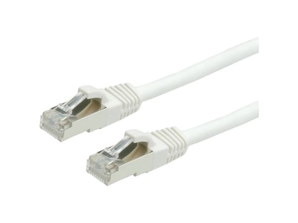VALUE 21991286, 10 m, Cat6, S/FTP (S-STP), RJ-45, RJ-45, Hvit