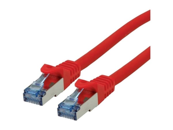 ROLINE 21152818, 15 m, Cat6a, S/FTP (S-STP), RJ-45, RJ-45, Punainen