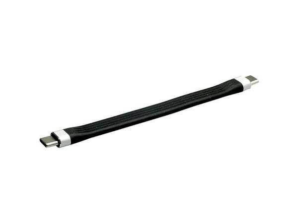 ROLINE 11.02.9054, 0,11 m, USB C, USB C, USB 3.2 Gen 2 (3.1 Gen 2), 10 Gbit/sek., Sort