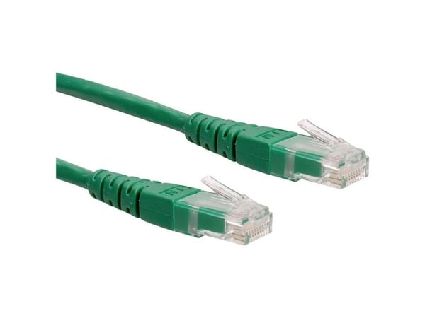 ROLINE 21.15.1563, 5 m, Cat6, U/UTP (UTP), RJ-45, RJ-45, Grønn