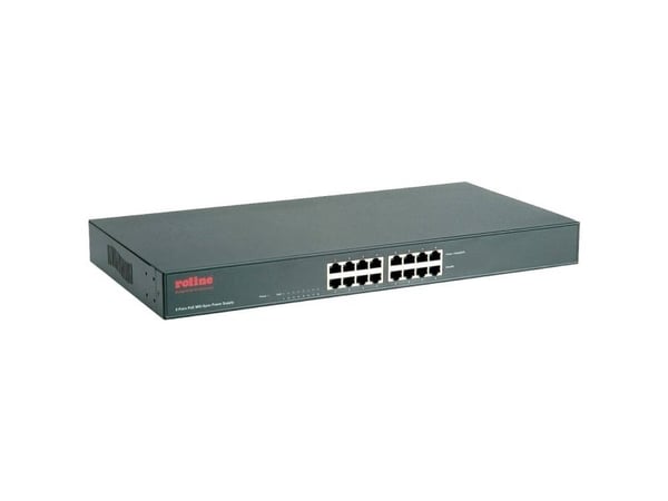 ROLINE 19" PoE MID-Span Power Supply, 8 Midspanports, 2,7 kg