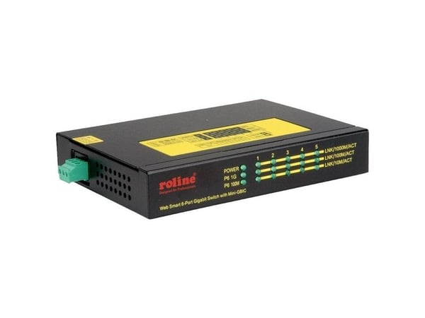 ROLINE 21.13.1162, Gigabit Ethernet (10/100/1000), Full tosidig, Strøm over Ethernet (PoE)