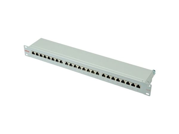ROLINE 26.11.0351, Gigabit Ethernet, Cat6, Cat6e, Grå, Metall, 1U, 482,6 mm