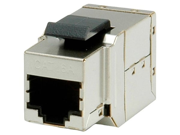 ROLINE Cat.6a Keystone Modular Coupler, shielded, Hopea
