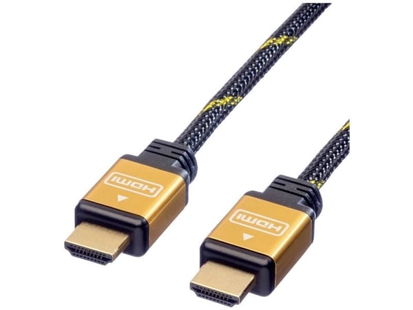 ROLINE HDMI/HDMI, 10 m, 10 m, HDMI Type A (Standard), HDMI Type A (Standard), Svart