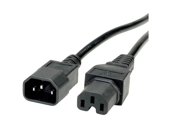 Value 19.99.1120, 0,5 m, C14 liitin, C15 liitin, H05VV-F, 250 V
