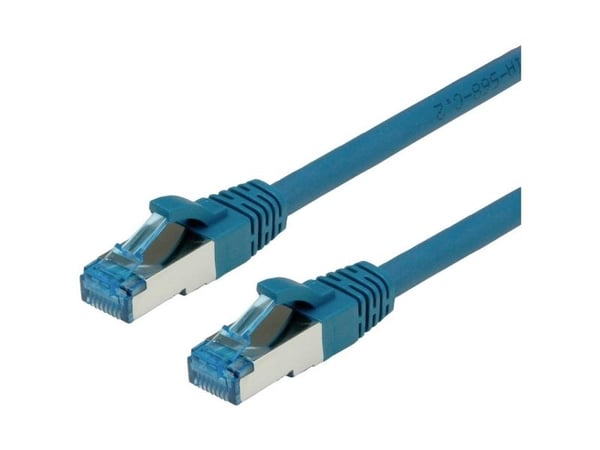 VALUE 20m S/FTP Cat.6a, 20 m, Cat6a, S/FTP (S-STP), RJ-45, RJ-45, Blå