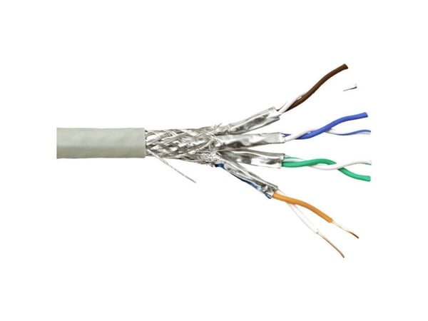 VALUE 21.99.0884, 300 m, Cat6a, S/FTP (S-STP), Harmaa