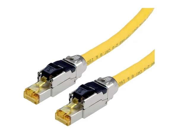 ROLINE 21.15.1851, 5 m, Cat8.1, S/FTP (S-STP), RJ-45, RJ-45, Gult