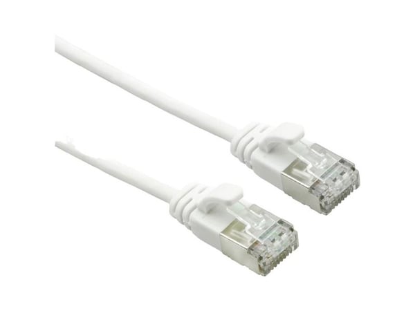 ROLINE 21.15.1703, 3 m, Cat6a, U/FTP (STP), RJ-45, RJ-45, Hvit