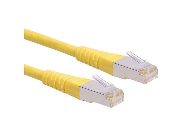 ROLINE 21.15.1372, 7 m, Cat6, S/FTP (S-STP), RJ-45, RJ-45, Gult