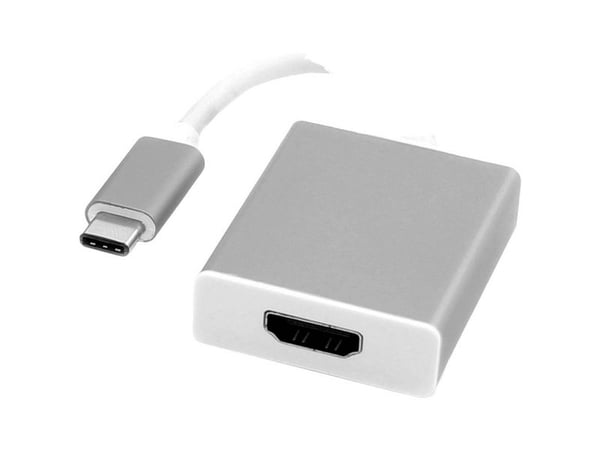 ROLINE 12.03.3210, 0,1 m, USB Type-C, HDMI Type A (Standard), Hankjønn, Hunkjønn, Rett