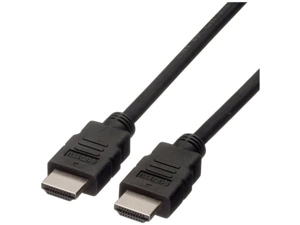 ROLINE 11.04.5733, 3 m, HDMI Type A (Standard), HDMI Type A (Standard), 1920 x 1080 piksler, 3D, Svart