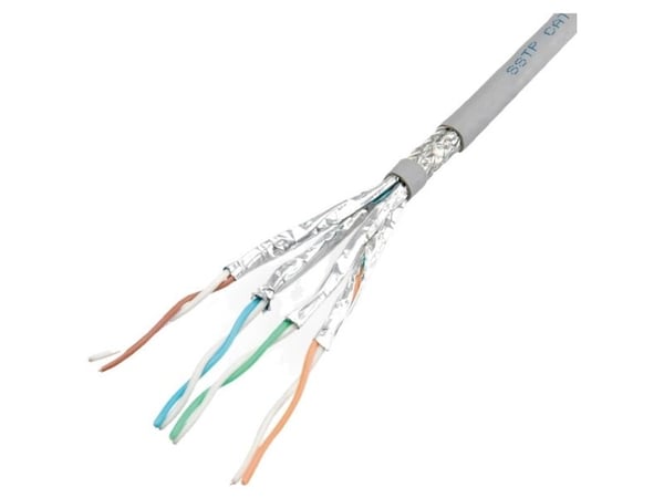 ROLINE S/FTP Cable Cat.6a, Stranded 300 m, Grå