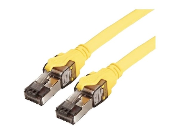 ROLINE 21.15.1863, 3 m, Cat8.1, S/FTP (S-STP), RJ-45, RJ-45, Gult
