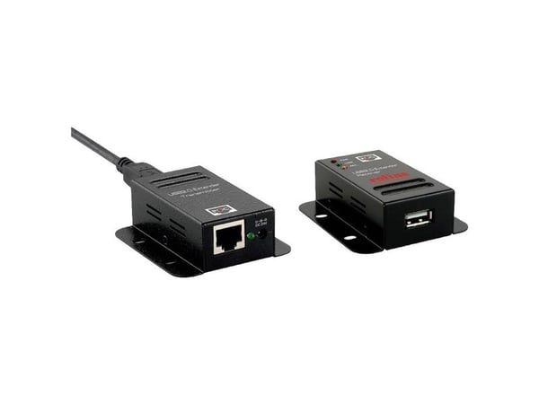 ROLINE 12.04.1102, AV-sender og -mottaker, 50 m, Koblet med ledninger (ikke trådløs), Sort
