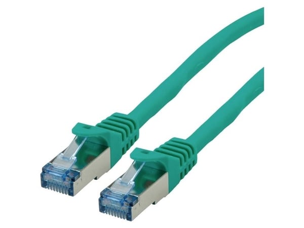 ROLINE 21152837, 10 m, Cat6a, U/UTP (UTP), RJ-45, RJ-45, Grønn